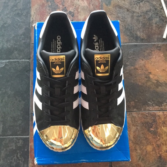 adidas shoes with gold plate